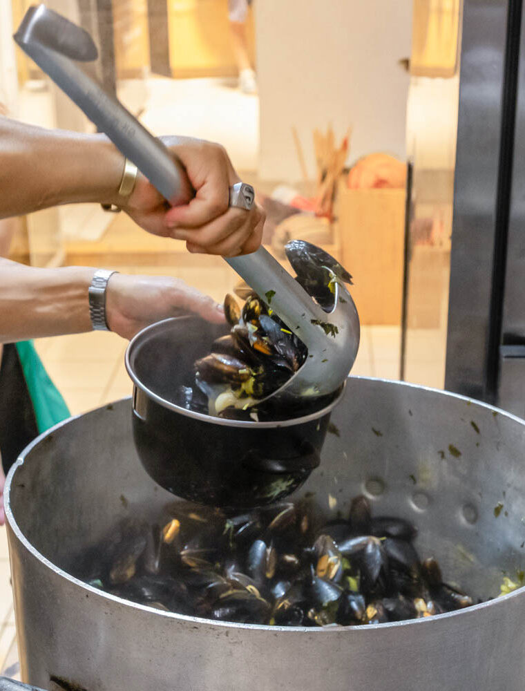 restaurant menu moules