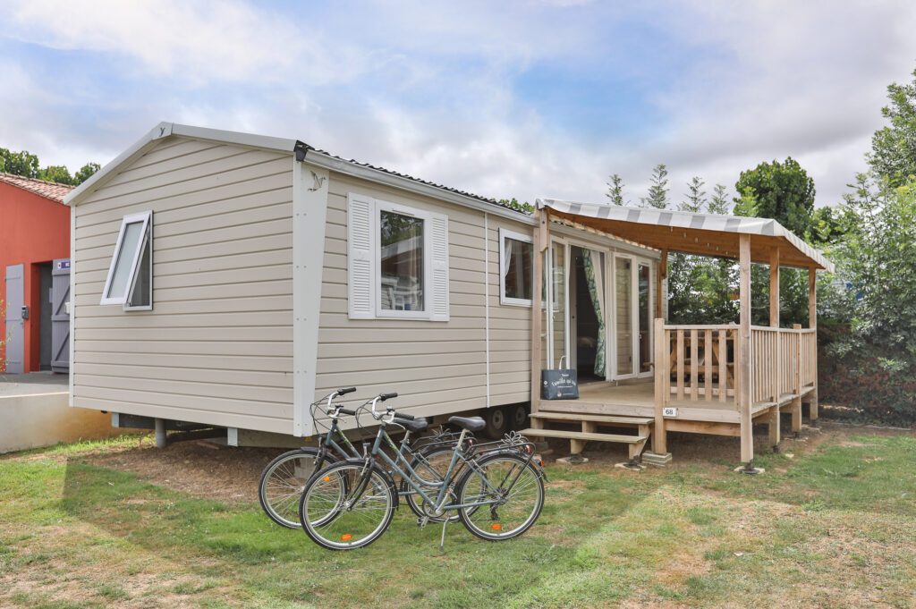 location mobil home camping angles