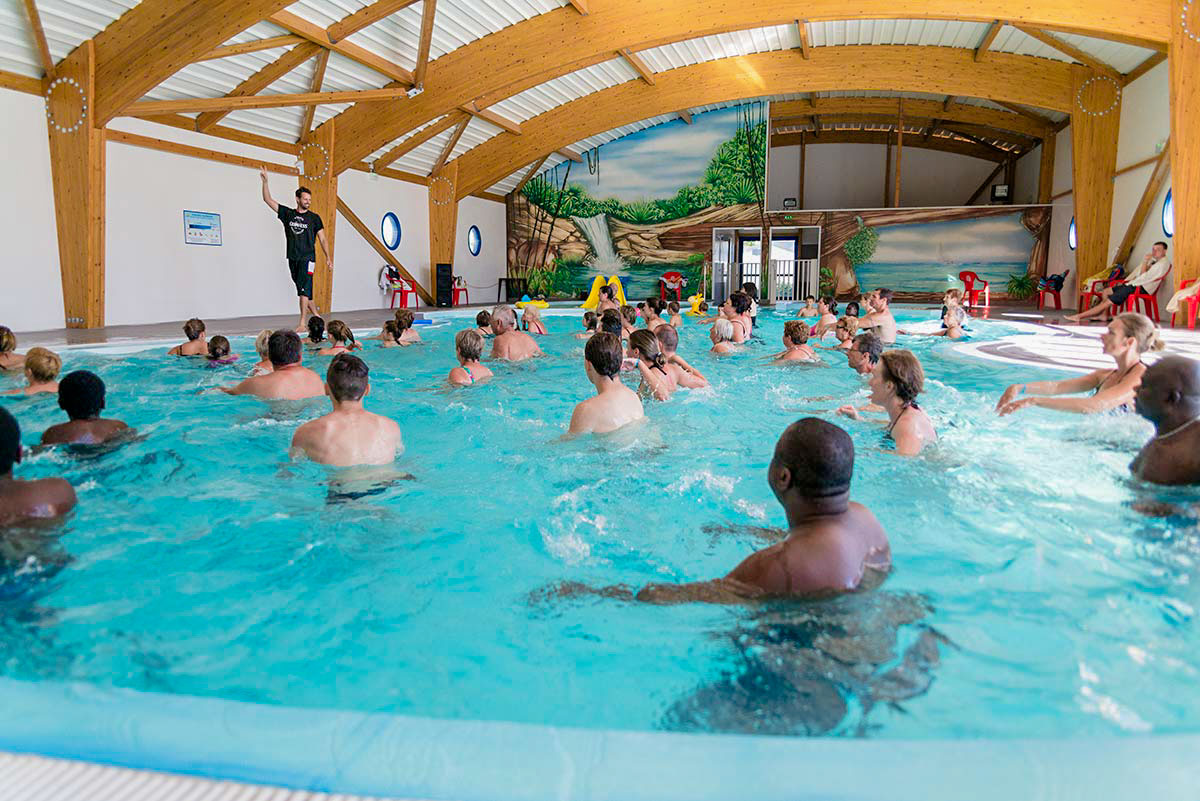 animation piscine camping la tranche sur mer