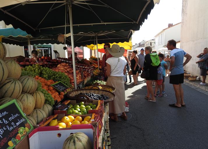 Photo marché angles